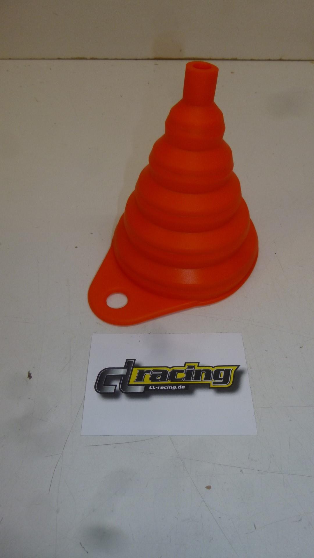 Trichter faltbar Einflltrichter Enduro Cross Mx passt an Ktm Exc Sx Lc4 orange