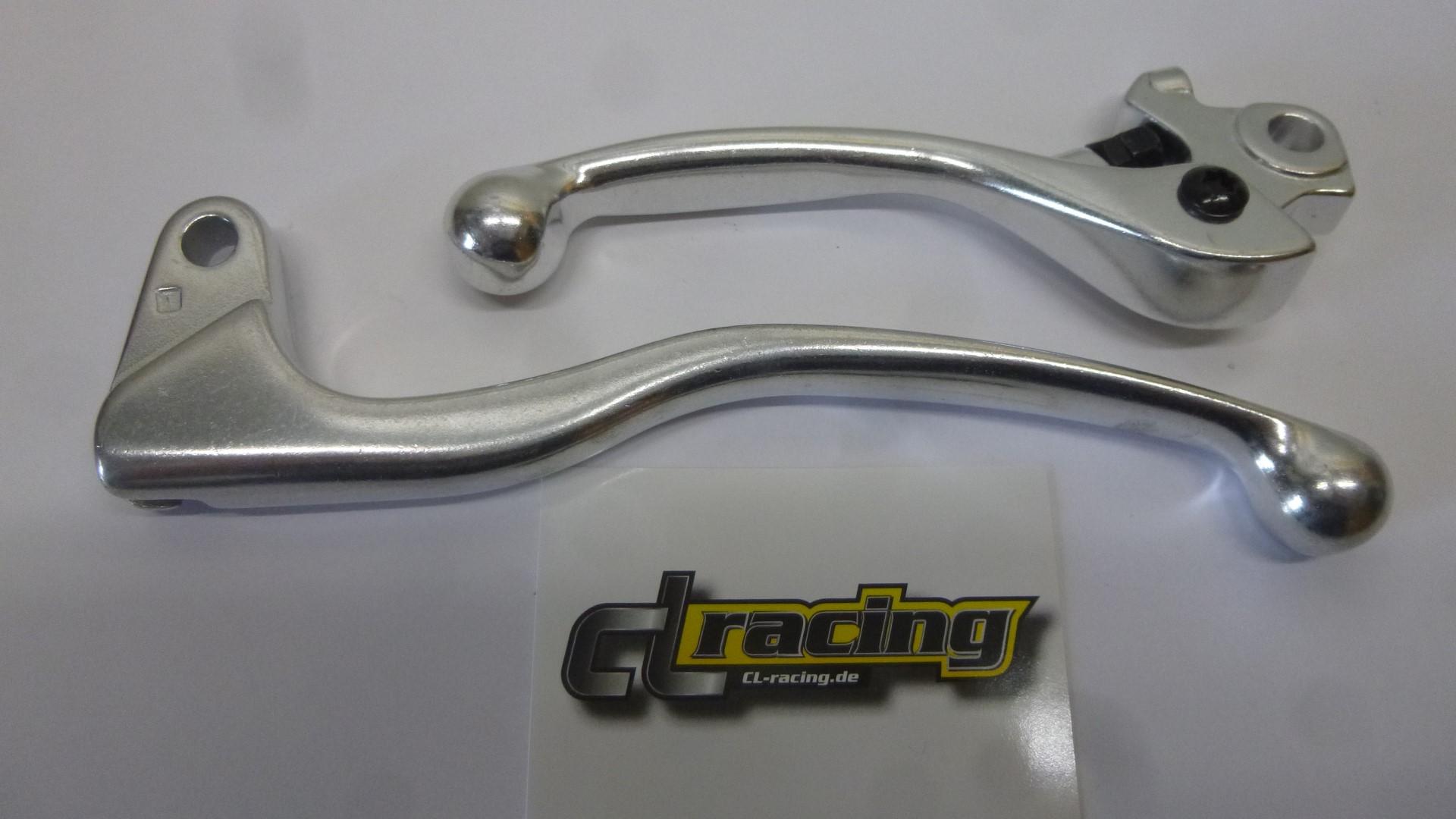 Bremshebel Kupplungshebel geschmiedet lever passt an Yamaha Wrf 450 08-15 silber