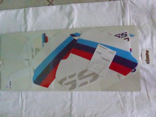 Dekorsatz Aufkleber Sticker graphic passt an Bmw R 1200 Gs Adventure 14-18 w-bl