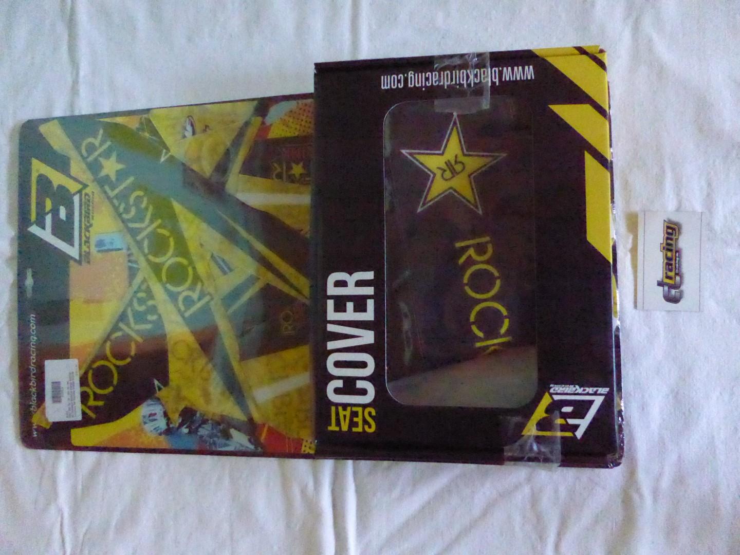 Dekorsatz Rockstar Sitzbezug Aufkleber Sticker passt an Suzuki Rmz 450 18-22 ge