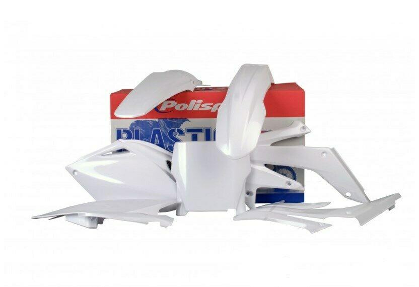 Verkleidungssatz Plastiksatz plastic kit passt an Honda Crf Cr250f R 06-07 wei