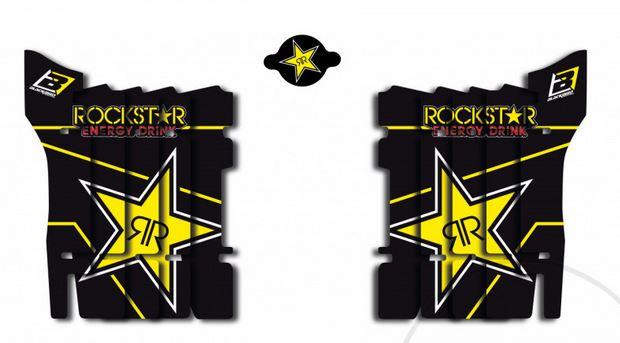 Dekorsatz Khlerlamellen Aufkleber Sticker passt an Honda Crf 250 R L 18-21 sw