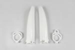 Gabelschutz Gabelschützer fork guards passt an Kawasaki Kx 85 98-13 neutral-weiß Gabelschutz Gabelschützer fork guards passt an Kawasaki Kx 85 98-13 neutral-weiß