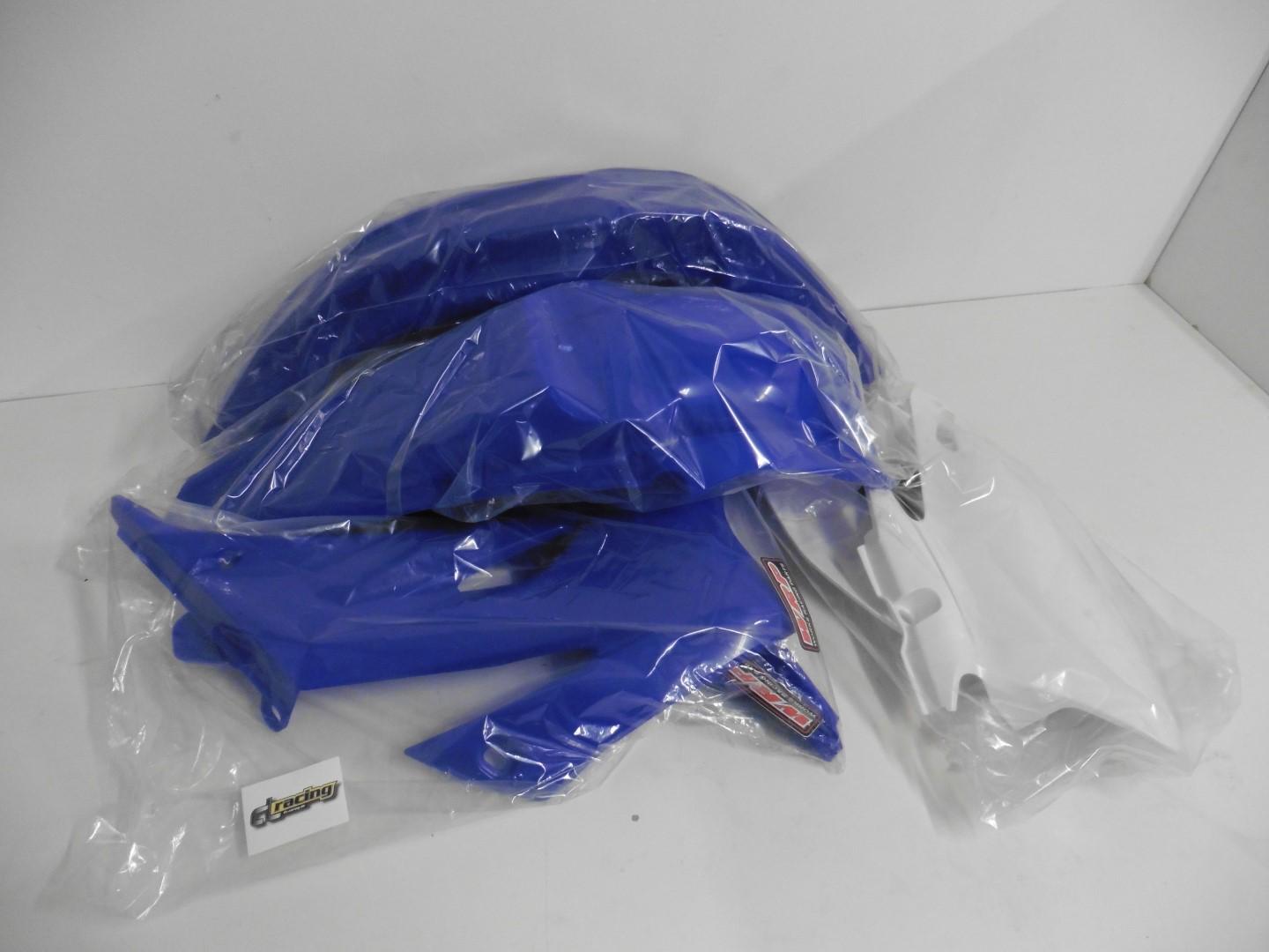 Verkleidungssatz Plastiksatz plastic kit passt an Yamaha Wrf 250 07-14 blau-wei