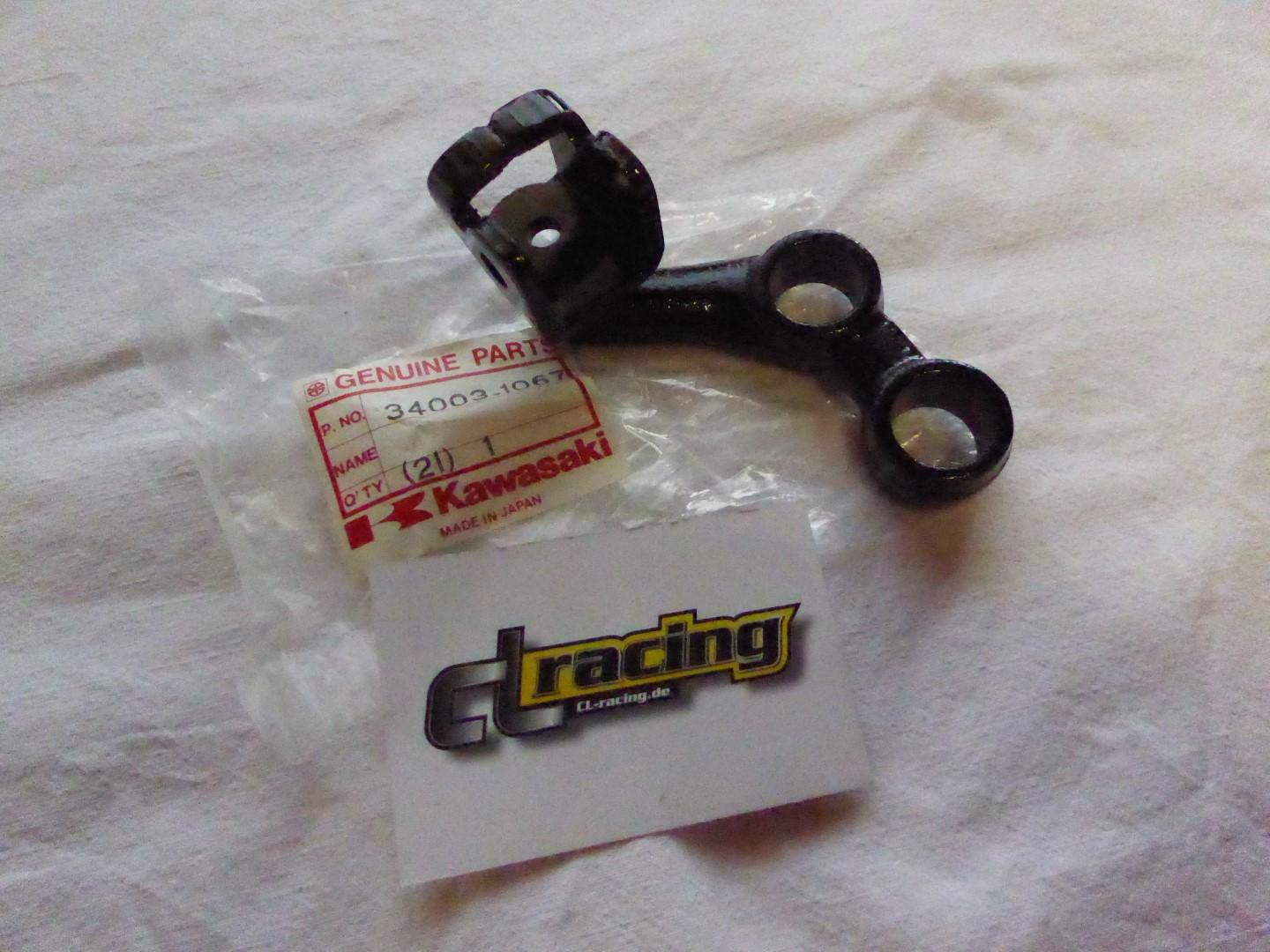 Fu�rastenhalter rechts footrest bracket passt an Kawasaki Kz 750 34003-1067