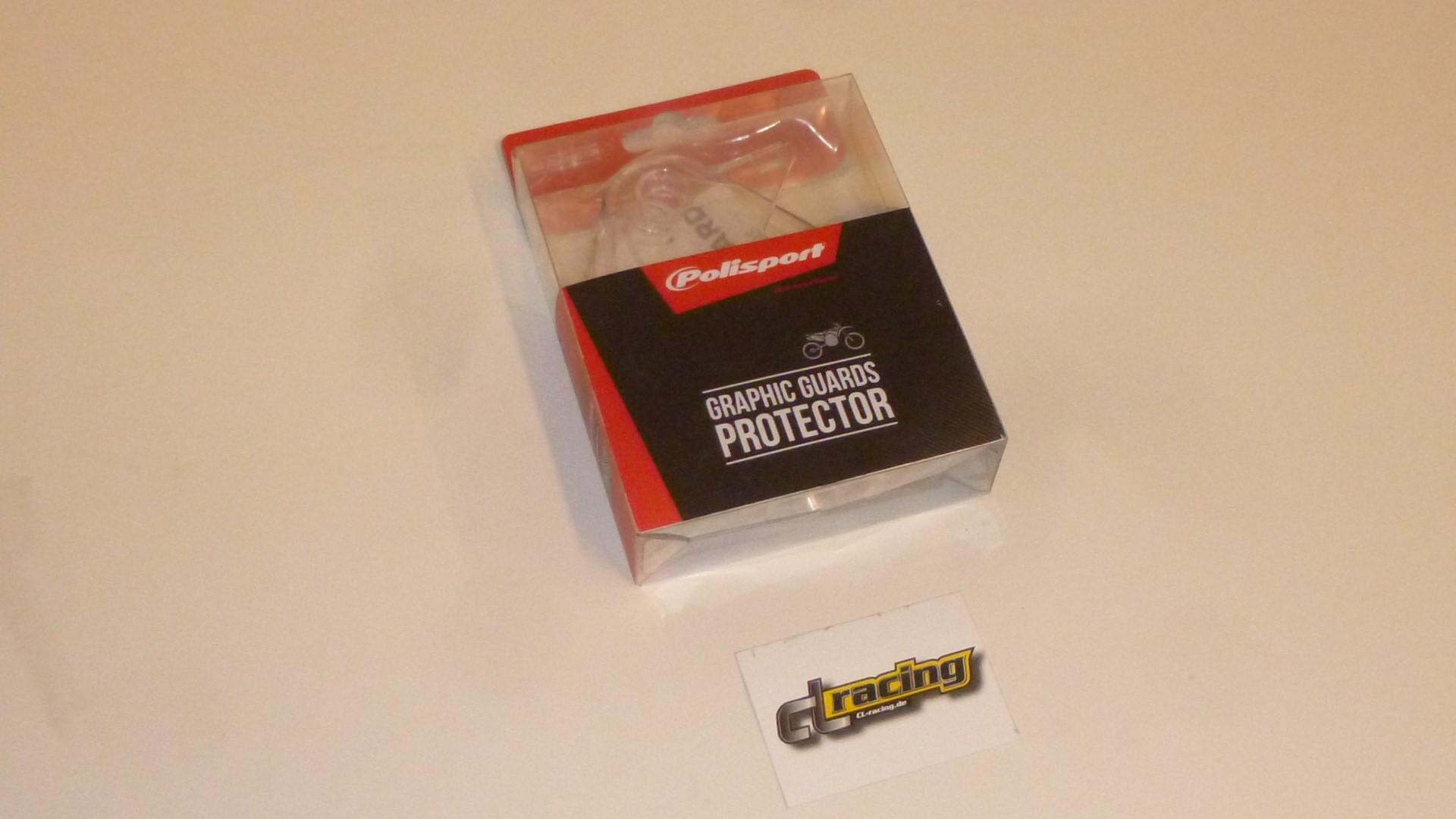 Seitenteilschutz Dekor protector passt an Ktm Exc 125 200 17-19 Sxf 350 450 klar