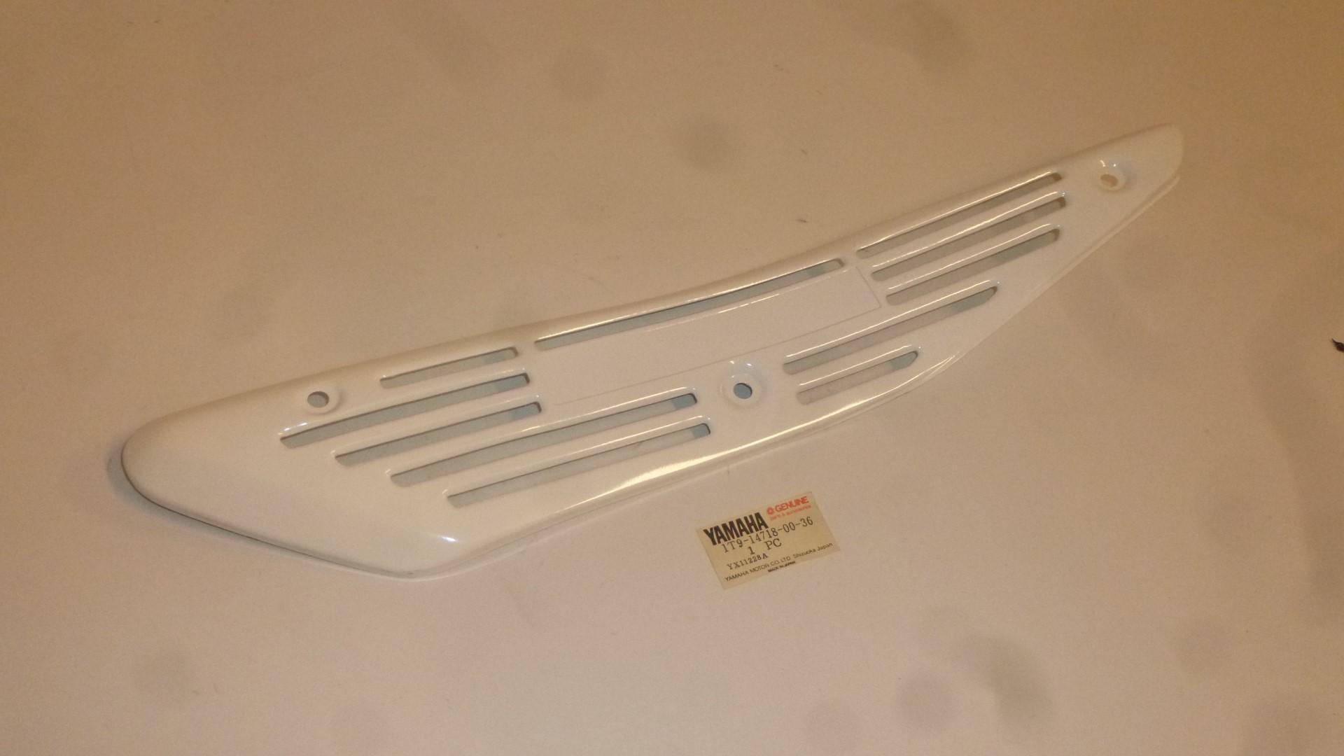 Schalldmpferschutz Auspuffschutz exhaust passt an Yamaha Mx 100 1T9-14718
