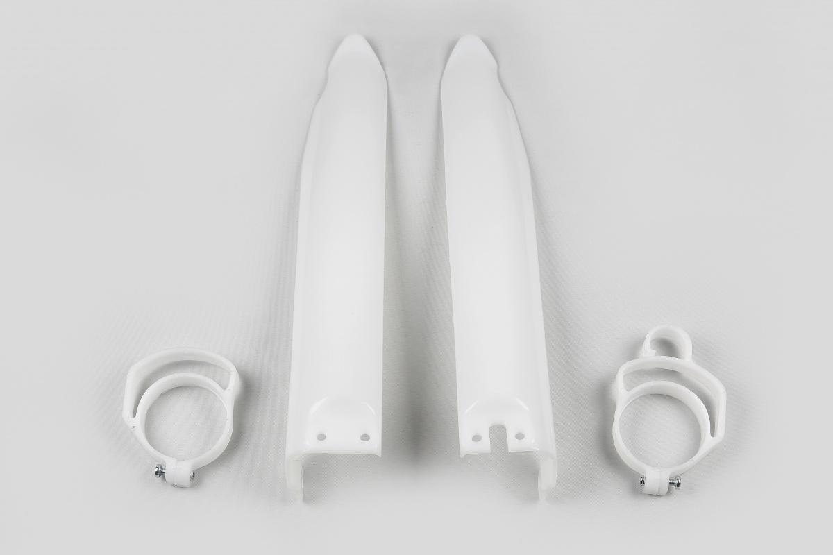 Gabelschutz Gabelprotektoren fork guards passt an Tm 80 125 250 97-99 wei