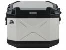 Seitenkoffer links ohne Schloss Hepco Becker 40 Liter Xplorer Alukoffer silber