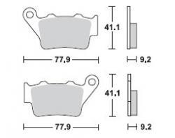 Bremsbelge brake pads passt an Aprilia Caponord 1200 14-15 Pegaso 650 Shiver
