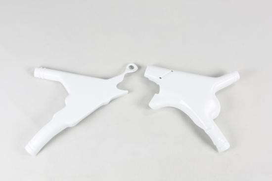 Rahmenschutz Rahmenprotektor frame guards passt an Honda Cr 125 95-97 250 wei