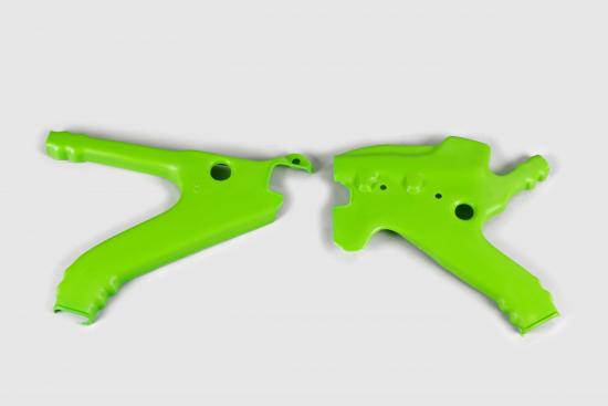 Rahmenschutz Rahmenprotektor frame guard passt an Kawasaki Kx 125 250 1991 grn