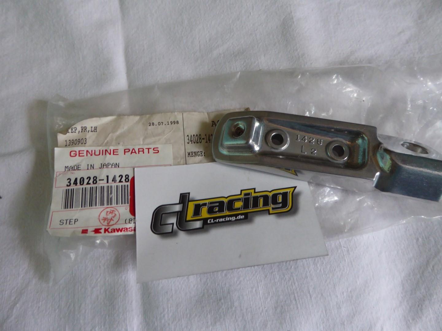 Furaste vorne links footrest left passt an Kawasaki Z 750 1000 34028-1428