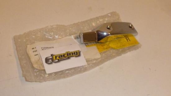 Furaste rechts footrest right passt an Bmw R 850 1997 R 1200 96-03 silber