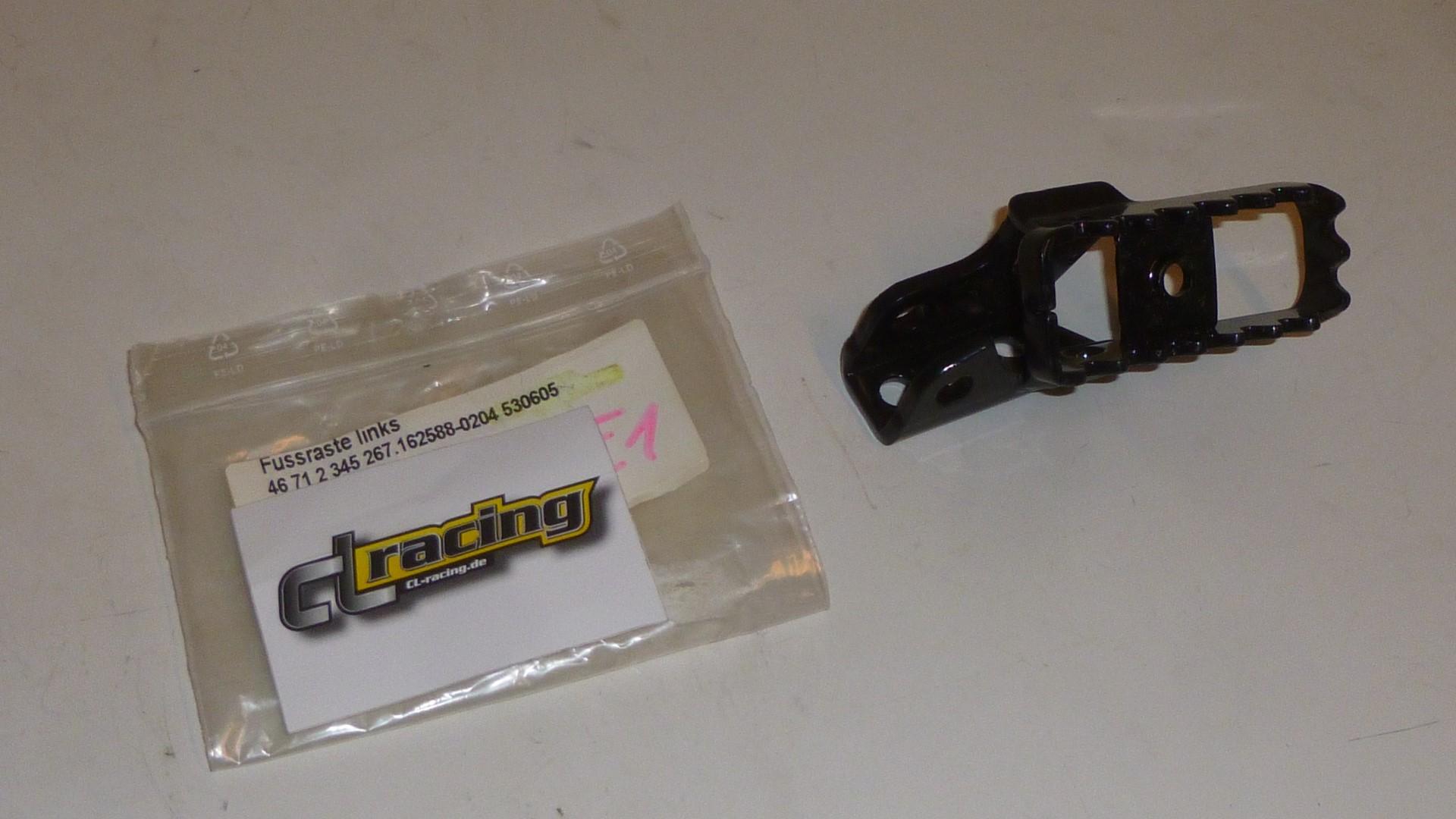 Furaste links footrest left passt an Bmw F 650 93-96 F 650 St 1996 schwarz