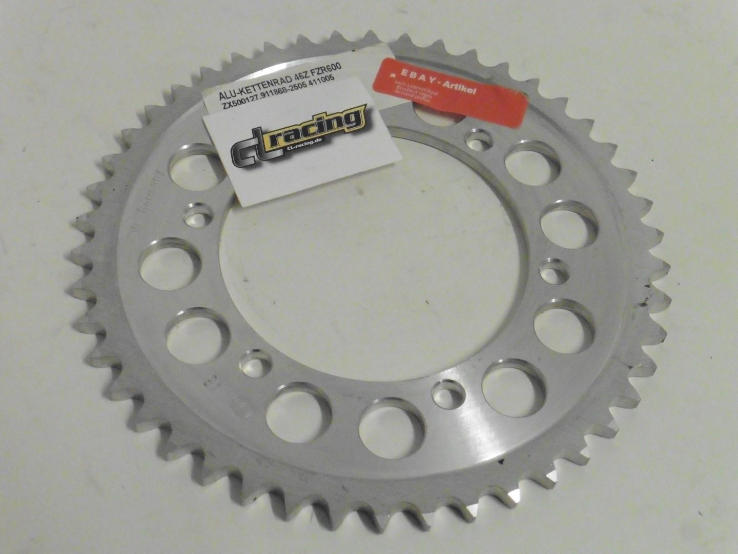 Kettenrad 46 Z�hne sprocket passt an Yamaha Fzr 600 silber