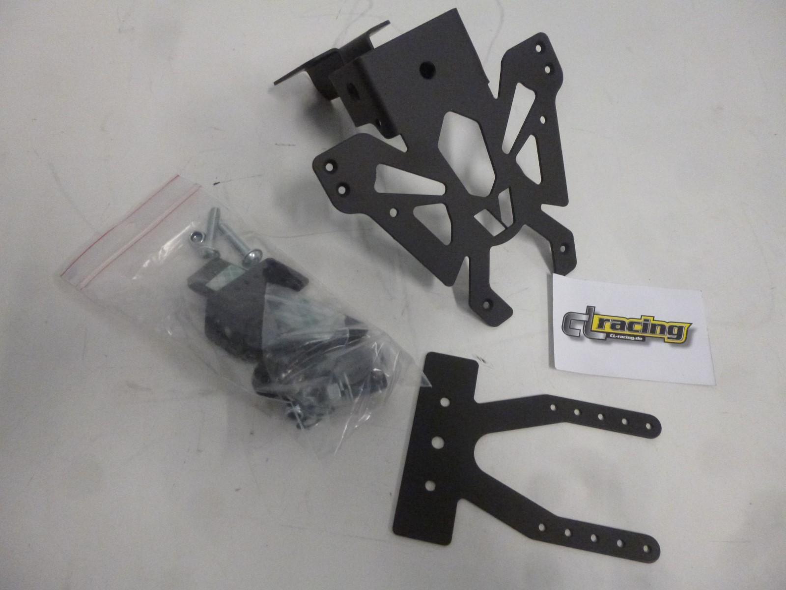 Kennzeichenhalter Halterung plate holder passt an Kawasaki Z 800 13-16 Abs sw