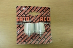 Lenkerenden Accosato Titanium Lenker handlebar passt an Yamaha R6 06-10 R1 silb Lenkerenden Accosato Titanium Lenker handlebar passt an Yamaha R6 06-10 R1 silb