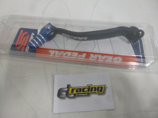 Schalthebel Ganghebel pedal shift passt an Kawasaki Kxf 250 Kx250f 09-20 blau