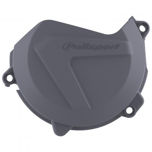 Kupplungsdeckelschutz Abdeckung clutch cover passt an Ktm Sxf 450 16-22 Exc grau