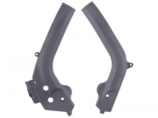 Rahmenschutz Rahmenprotektor frame guard passt an Ktm Exc 250 300 Sx 17-18 grau