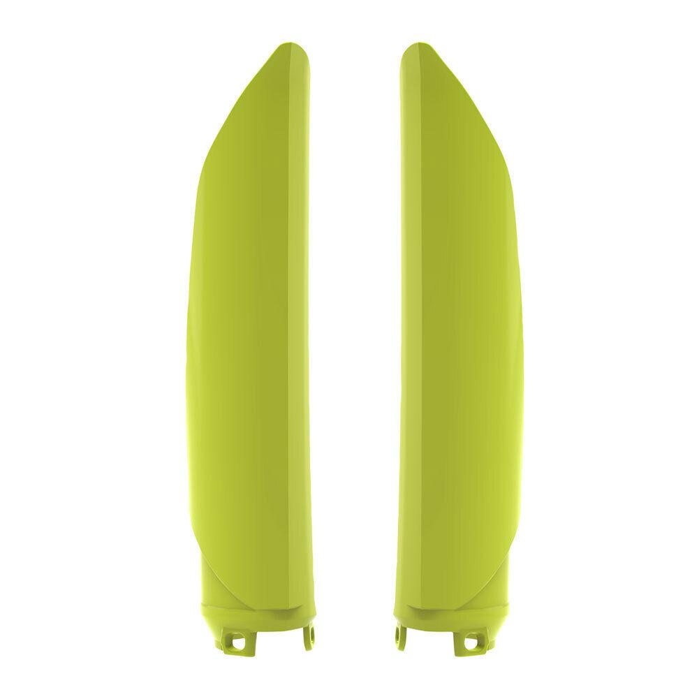Gabelschutz Gabelprotektoren fork guards passt an Beta 350 Rr 11-18 gelb