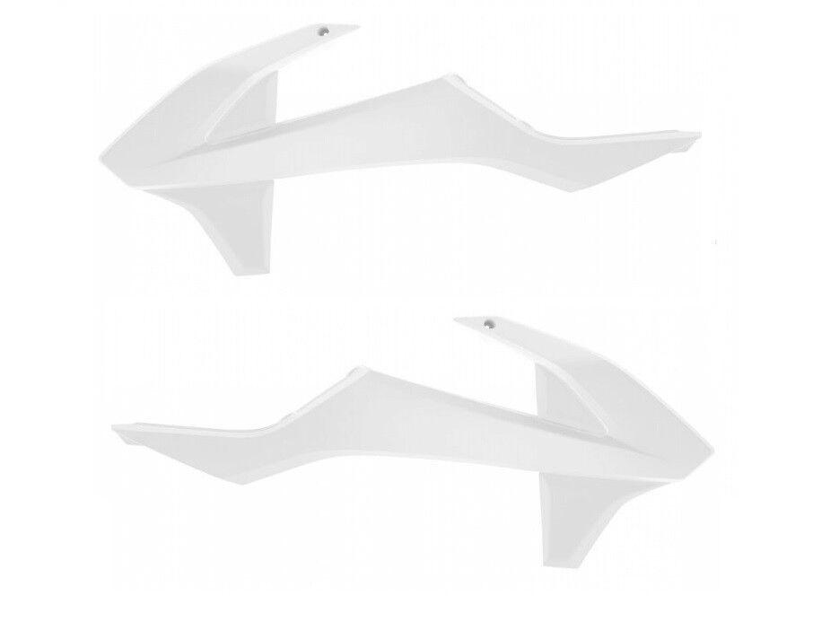 Tankverkleidung Khlerabdeckung radiator scoops passt an Ktm Sx 65 16-23 wei