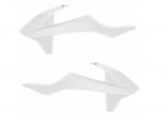 Tankverkleidung Khlerabdeckung radiator scoops passt an Ktm Sx 65 16-23 wei