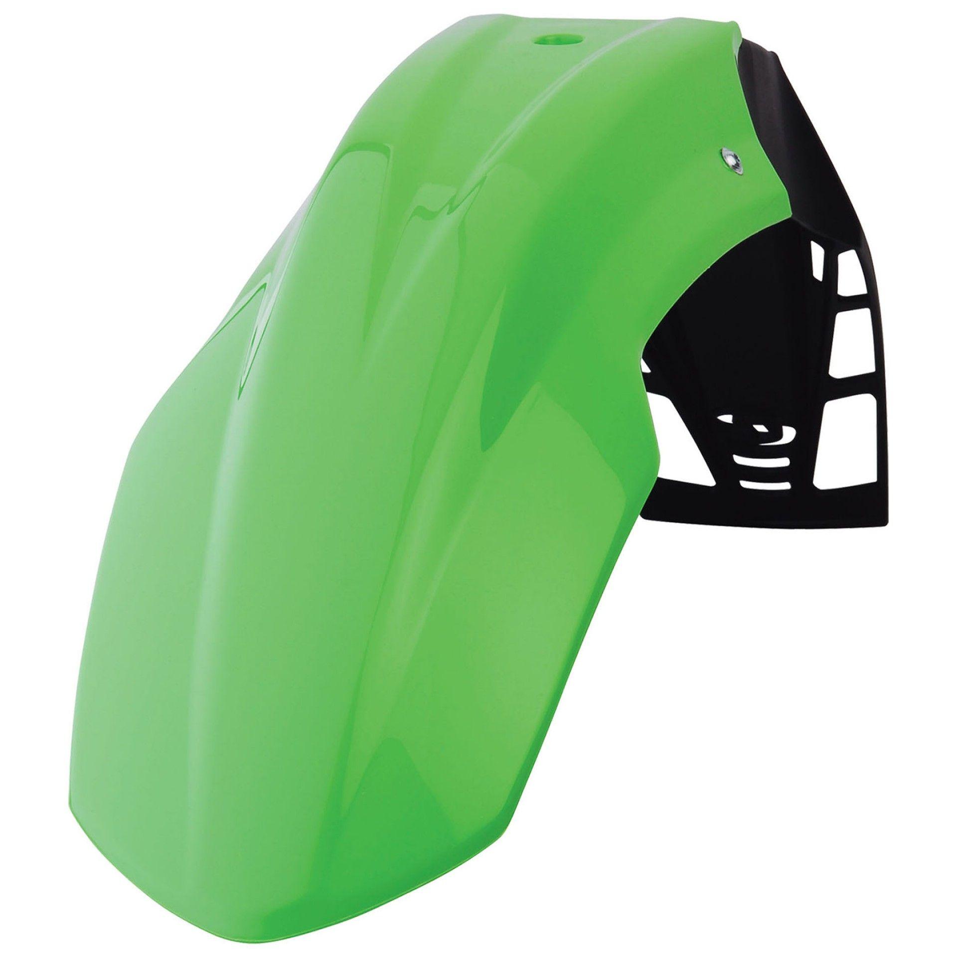 Schutzblech Kotflgel fender universal Motorrad Moped Enduro passt an Kawasaki grn