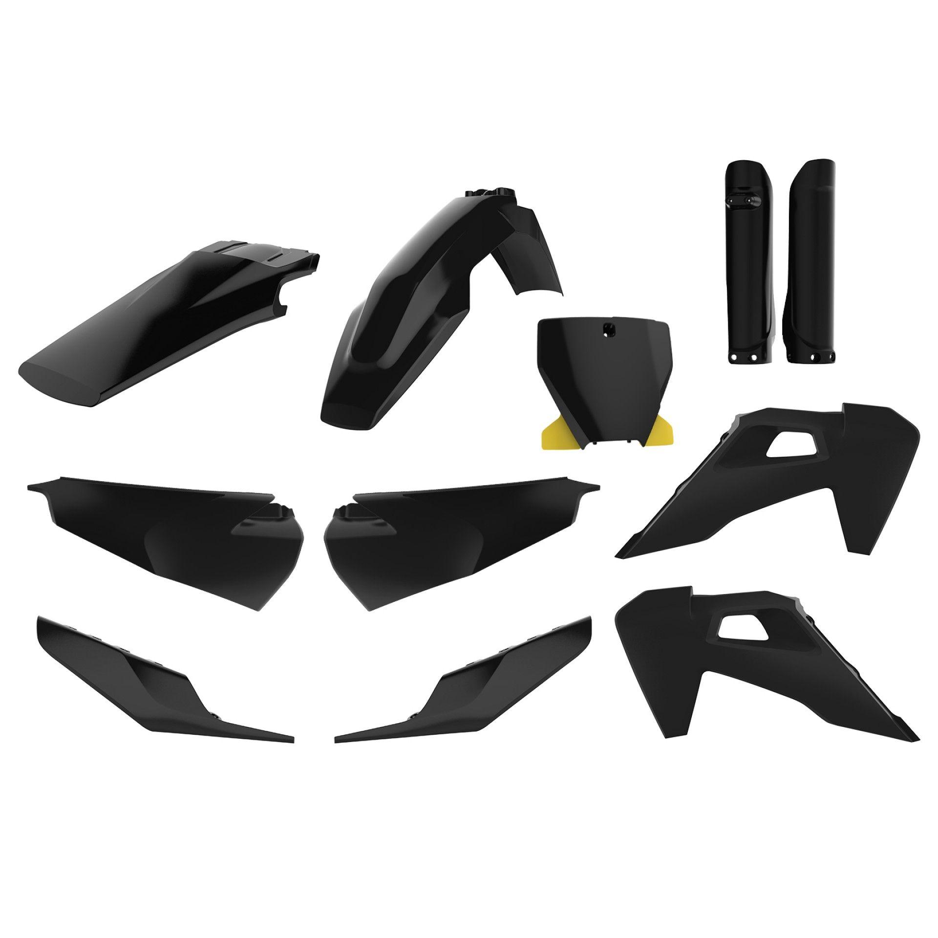 Verkleidungssatz Plastiksatz plastic kit passt an Husqvarna Tc 125 250 19-22 sw