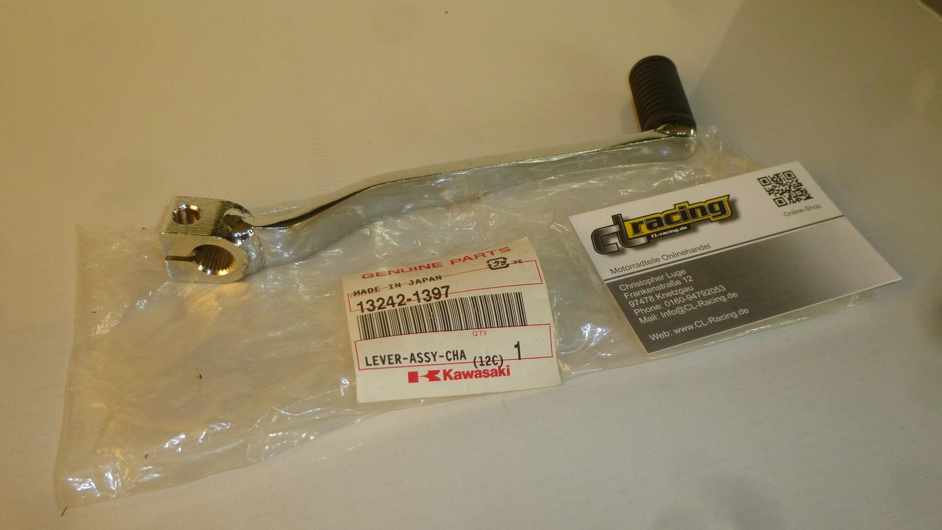 Schalthebel lever assy change passt an Kawasaki El 252 F Eliminator 13242-1397