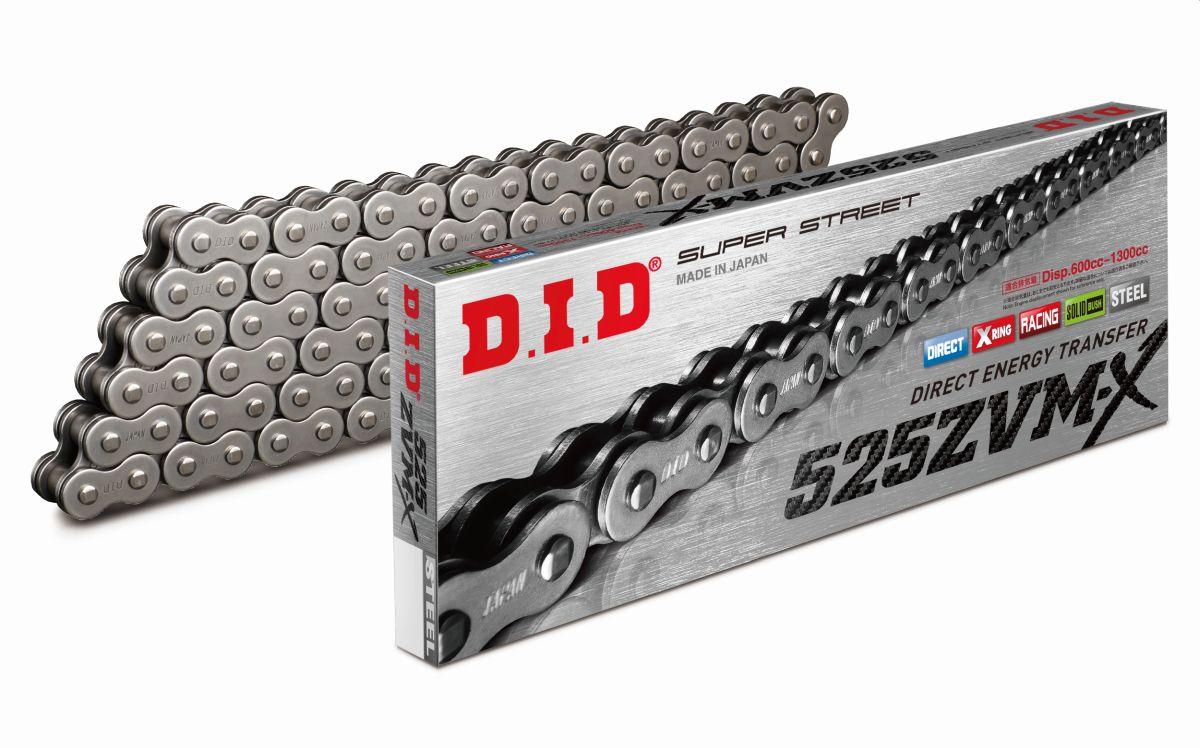 Did 525 ZVM-X Kette Antriebskette 102 Glieder X-Ring-Kette chain Motorrad