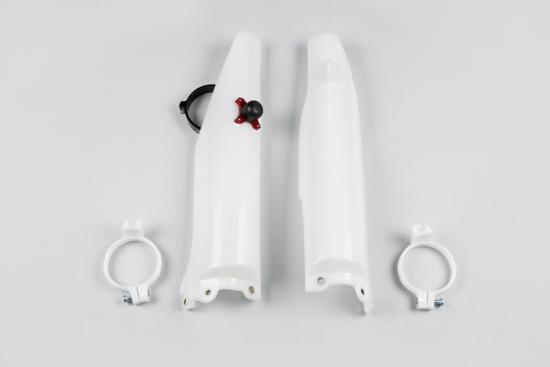Gabelschutz Gabelprotektoren fork guards passt an Suzuki Rmz 250 04-06 wei
