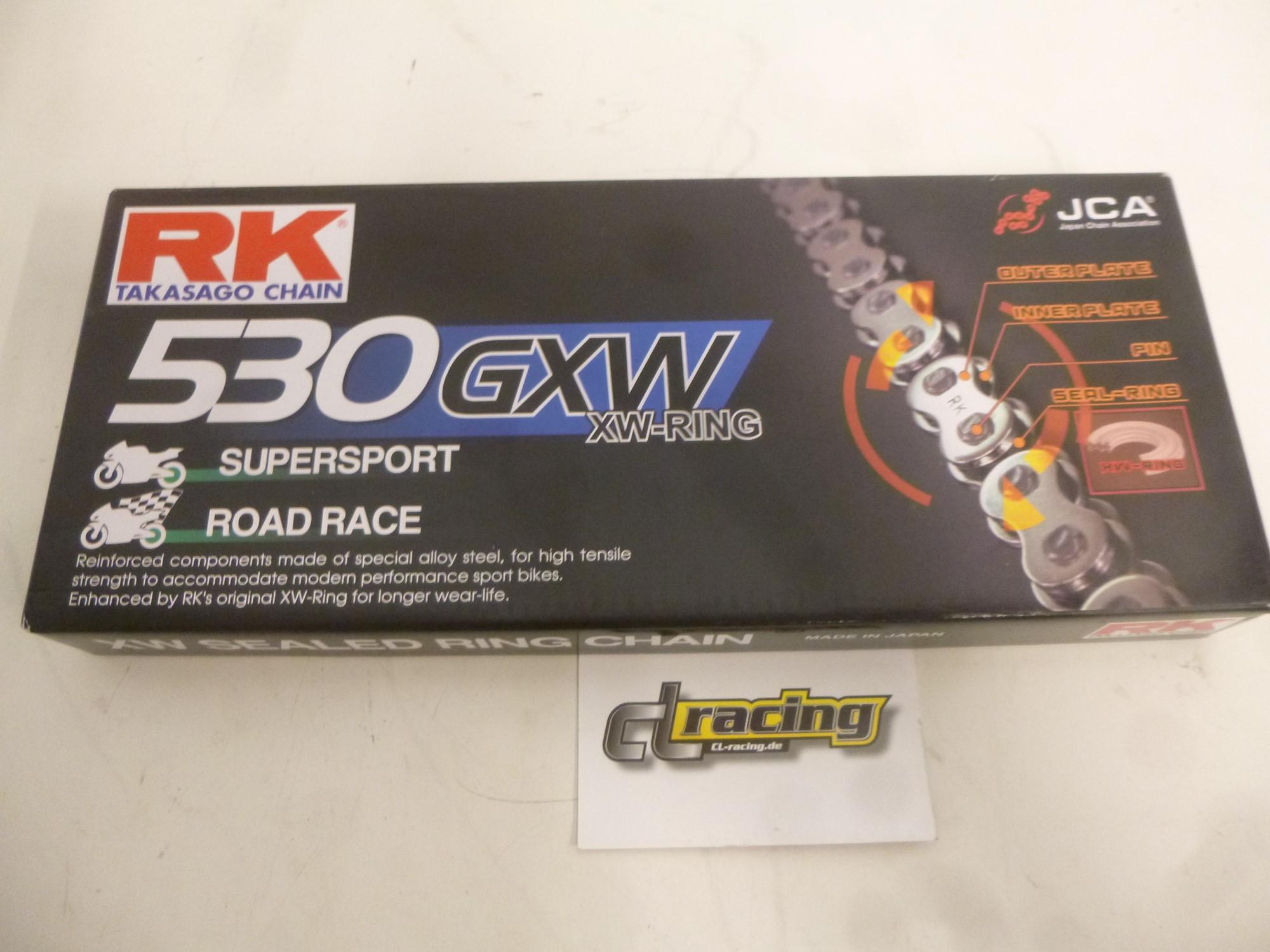 RK 530 GXW-Kette 108 Glieder Antriebskette Xw-Ring-Kette chain Motorrad
