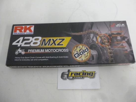Rk 428 MXZ-2 Kette Antriebskette 116 Glieder  verst�rkte  chain Motorrad gold