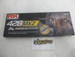 Rk 428 MXZ-2 Kette Antriebskette 116 Glieder X-Ring-Kette chain Motorrad gold