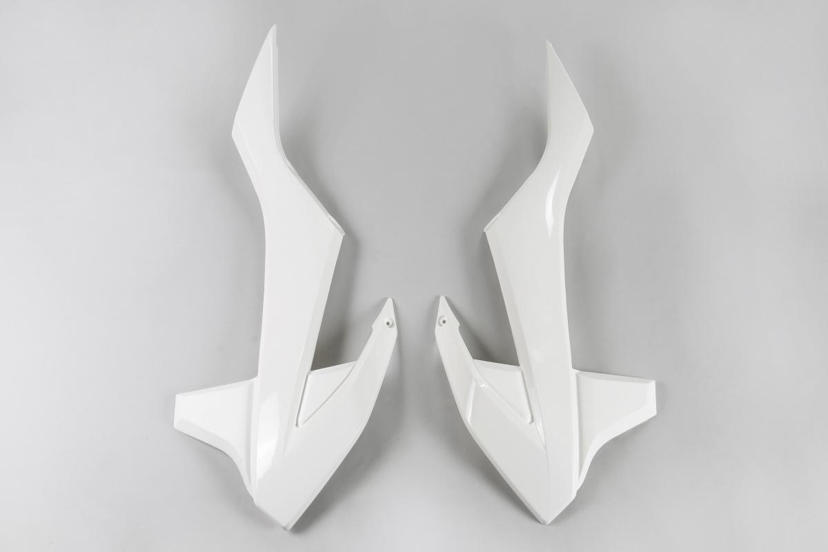 Tankverkleidung Khlerabdeckung radiator scoops passt an Ktm Sx 85 18-23 wei