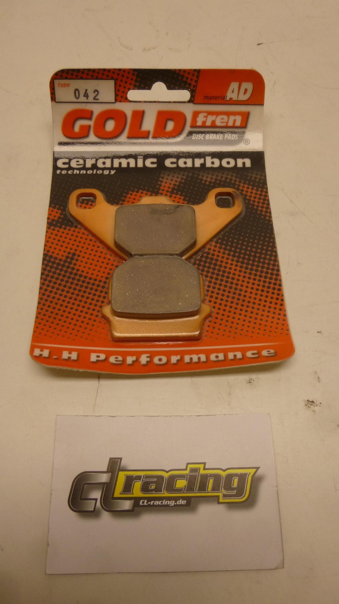 Bremsbelge brake pads passt an Piaggio Vespa Nrg 50 06-18 passt an Kawasaki Ksr