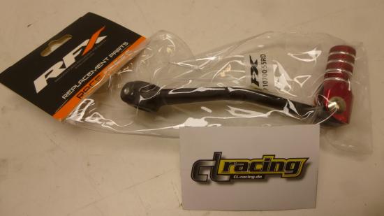 Schalthebel Schaltpedal Pedal shift lever passt an Honda Crf 50 00-14 rot-sw