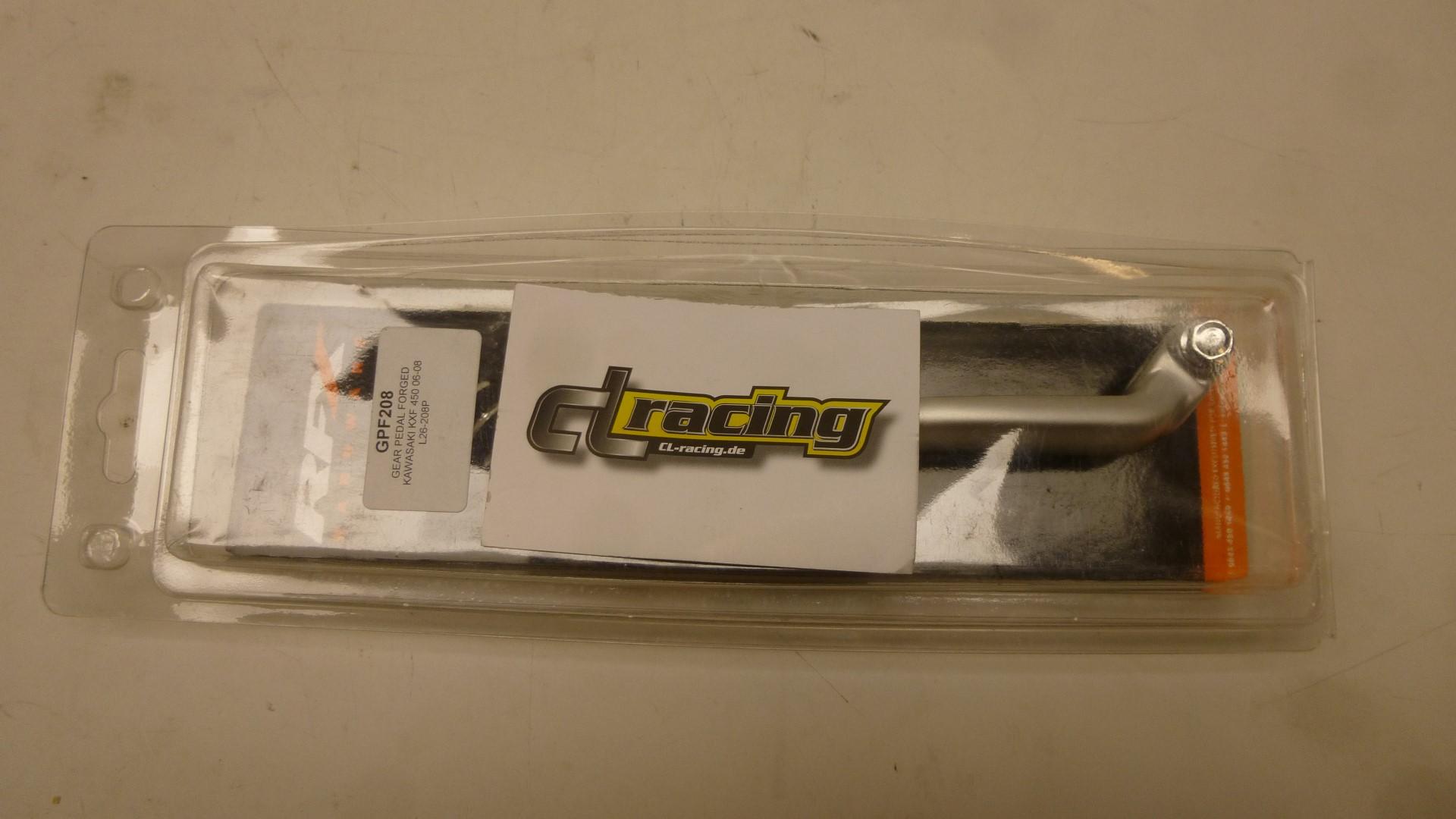 Schalthebel Schaltpedal shift lever passt an Kawasaki Kxf 450 06-08 grau-sw