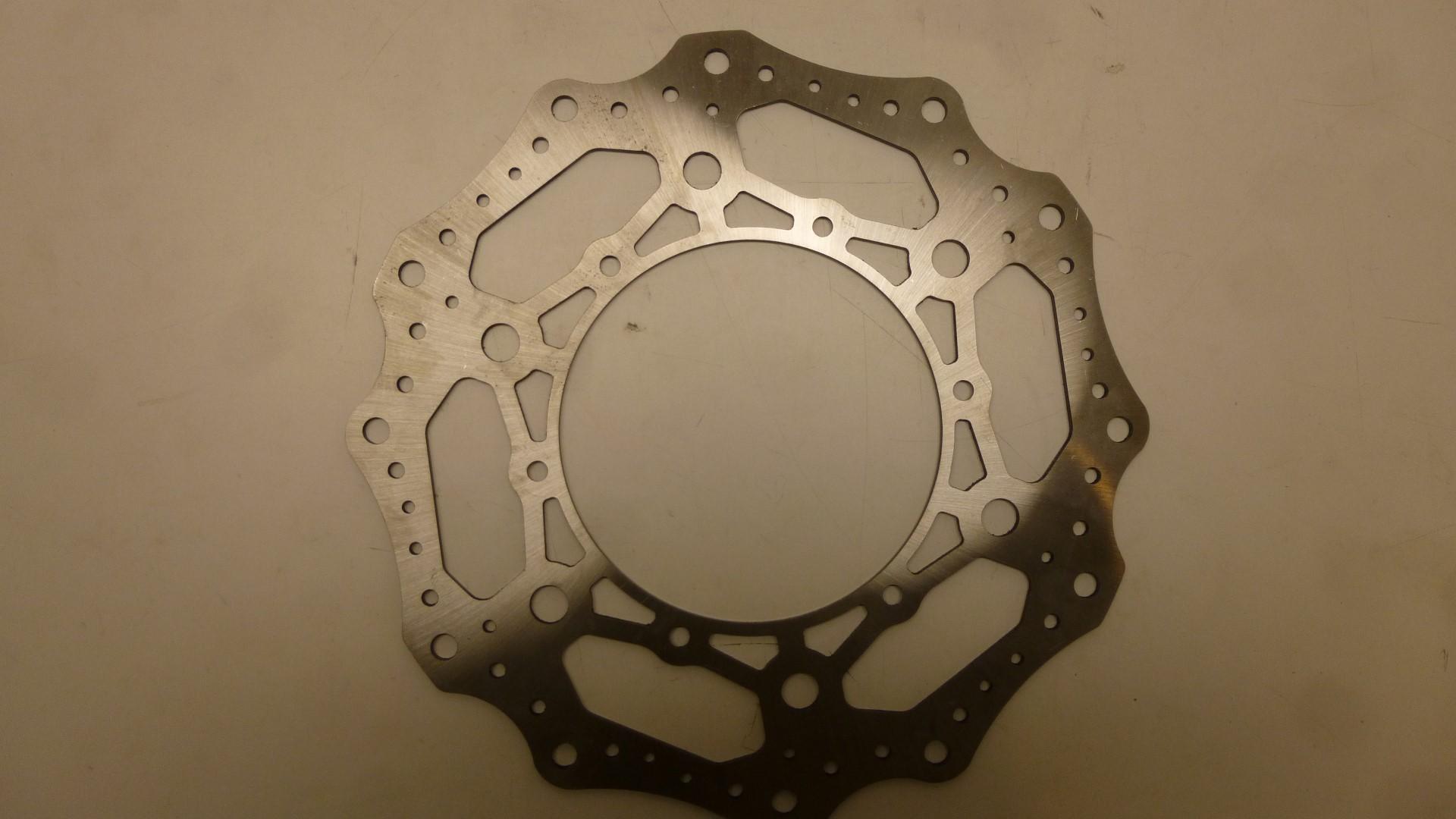 Bremsscheibe vorne brake disc passt an Yamaha Yz 125 250 Yzf Wrf 450 07-15 silb