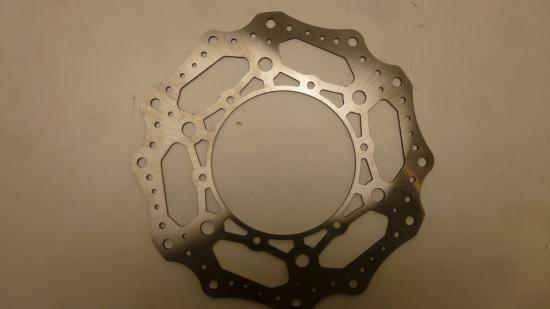 Bremsscheibe vorne brake disc passt an Yamaha Yz 125 250 Yzf Wrf 450 07-15 silb
