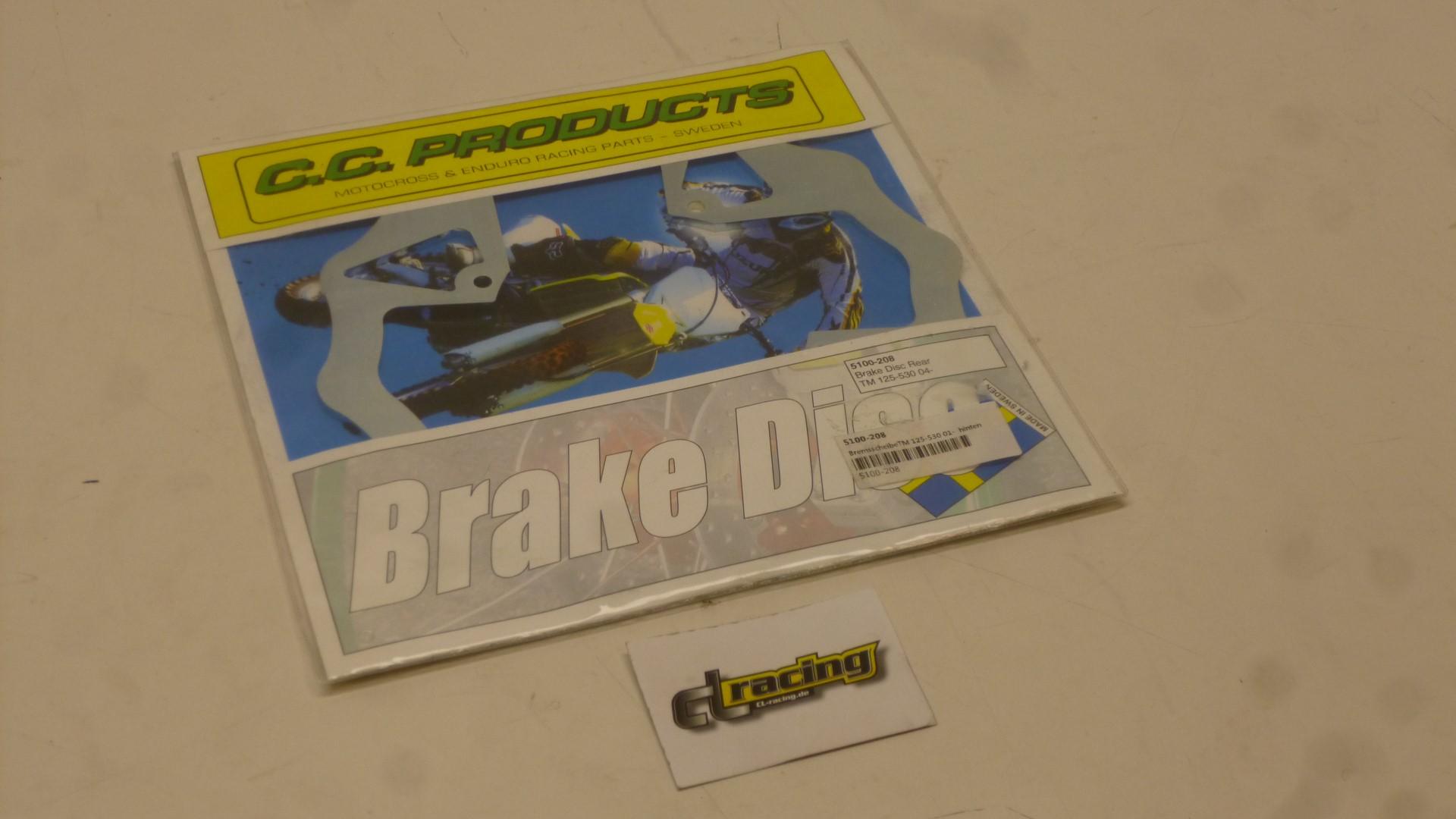 Bremsscheibe hinten brake disc front passt an Tm 125-530 2001 