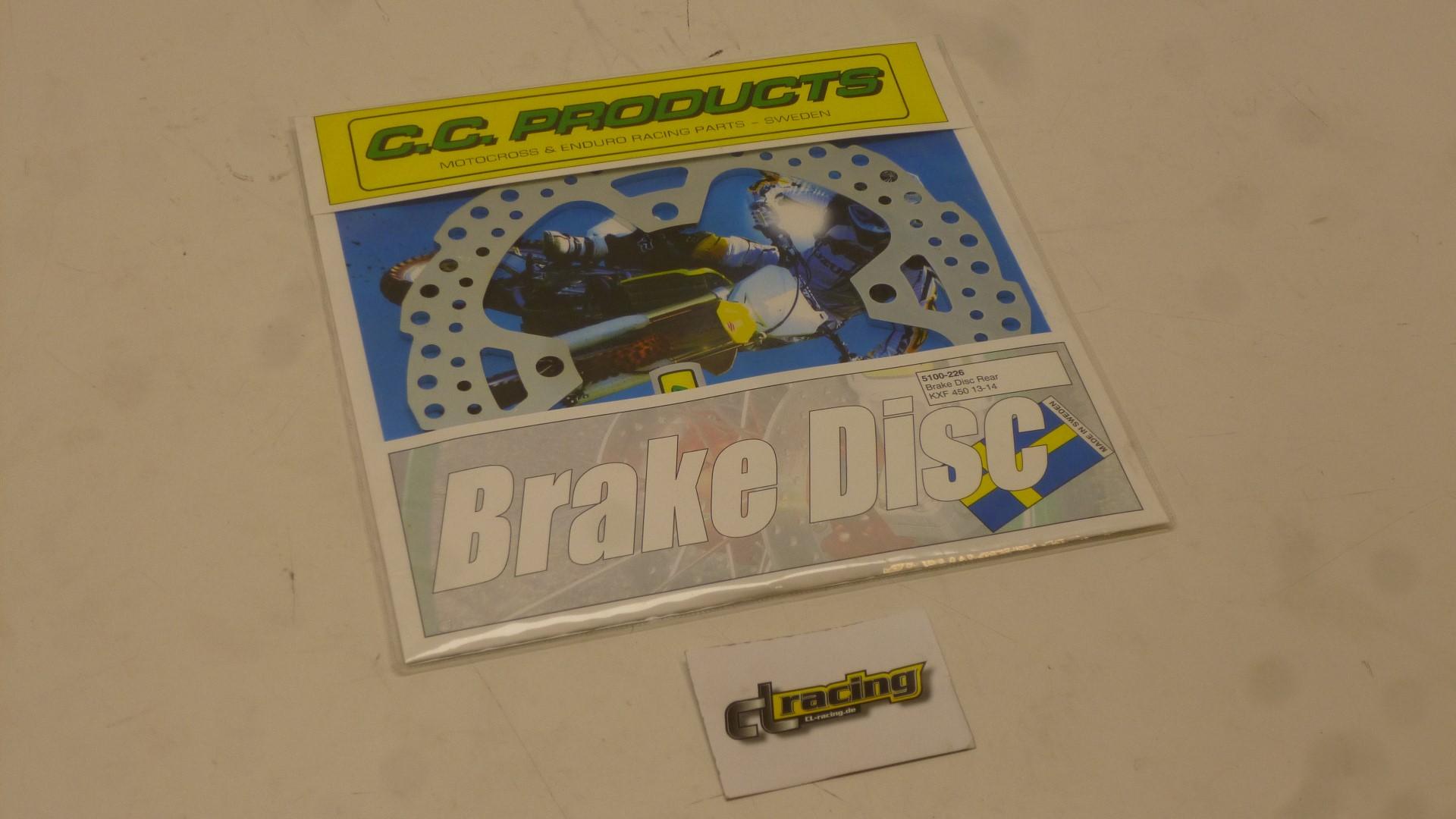 Bremsscheibe hinten brake disc rear passt an Kawasaki Kxf 450 13-14