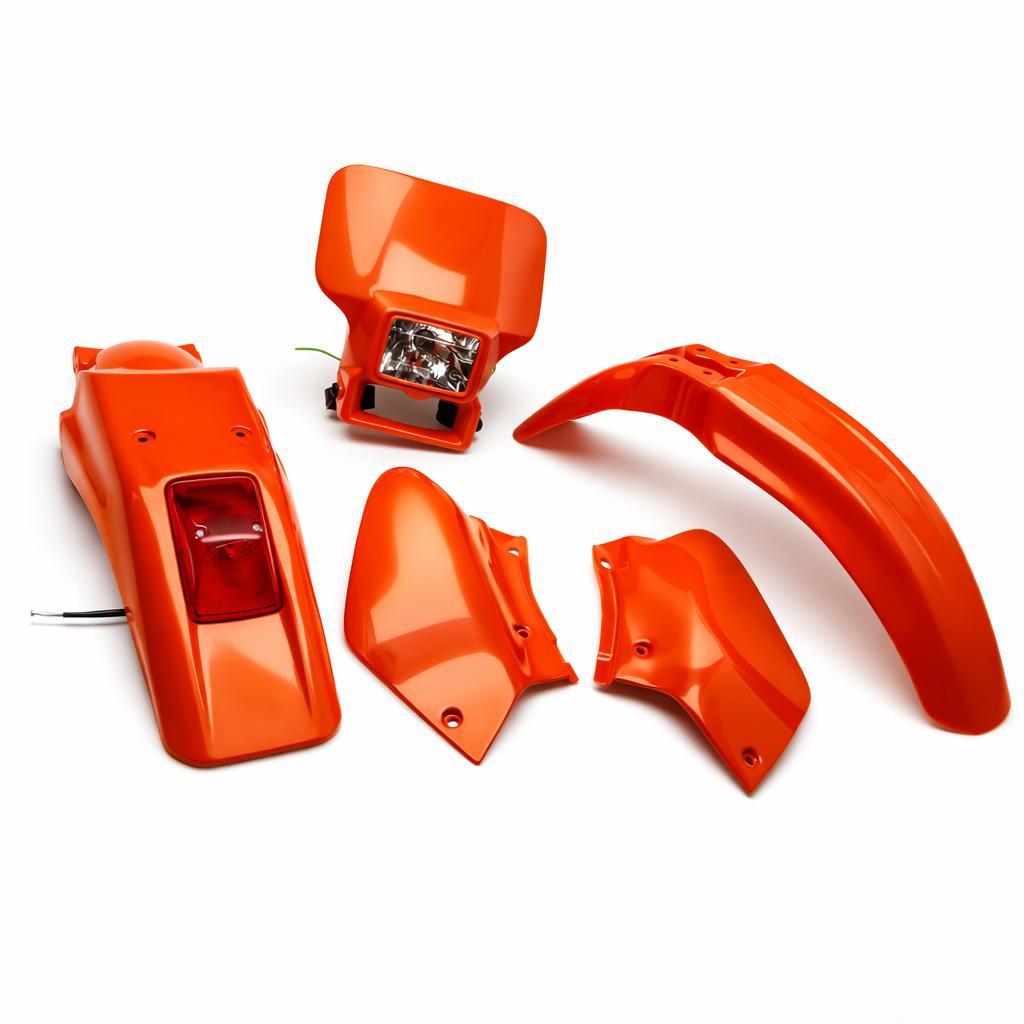 Verkleidungssatz Plastiksatz plastic kit passt an Honda Xr 250 400 R 96-23 ro