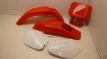 Verkleidungssatz Plastiksatz plastic kit passt an Honda Xr 250 450 R 96-23 rot-w 1