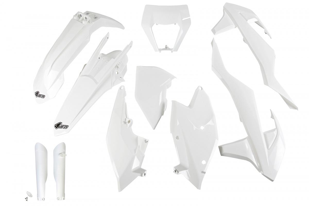 Verkleidungssatz Plastiksatz plastic kit fork passt an Ktm Exc 125 250 17-19 w