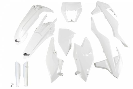 Verkleidungssatz Plastiksatz plastic kit fork passt an Ktm Exc 125 250 17-19 w