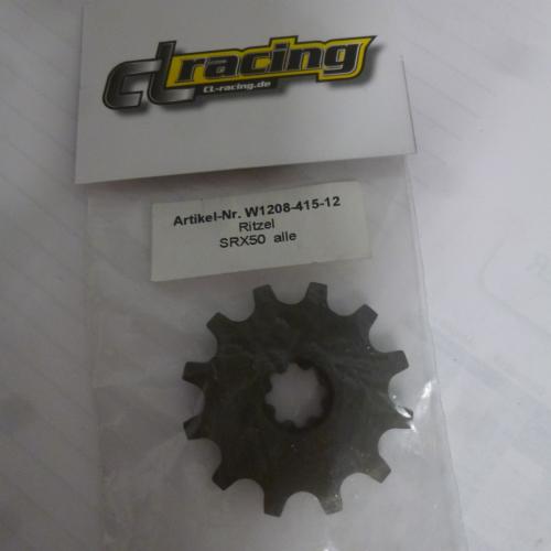 Ritzel 12 Zhne sprocket passt an Ktm Sxr 50 2001