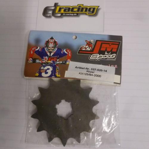 Ritzel 14 Zhne sprocket passt an Kawasaki Kx 125 1994